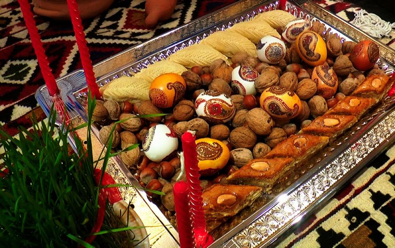Азербайджанские сладости на Новруз