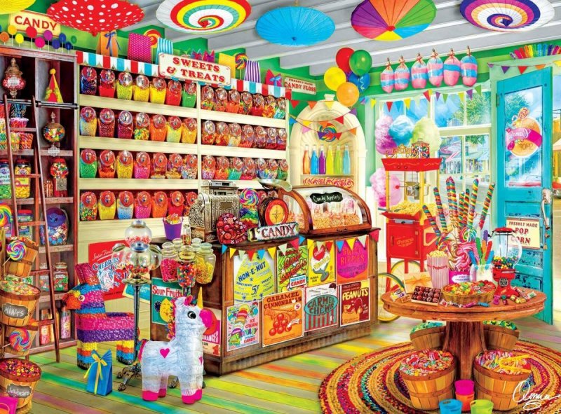 Candy Candy shop 1 магазин сладостей