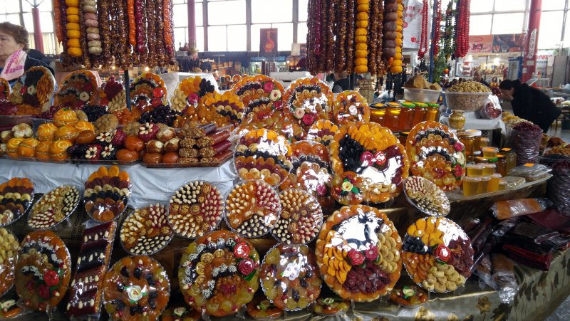 Рахат лукум базар в Турции
