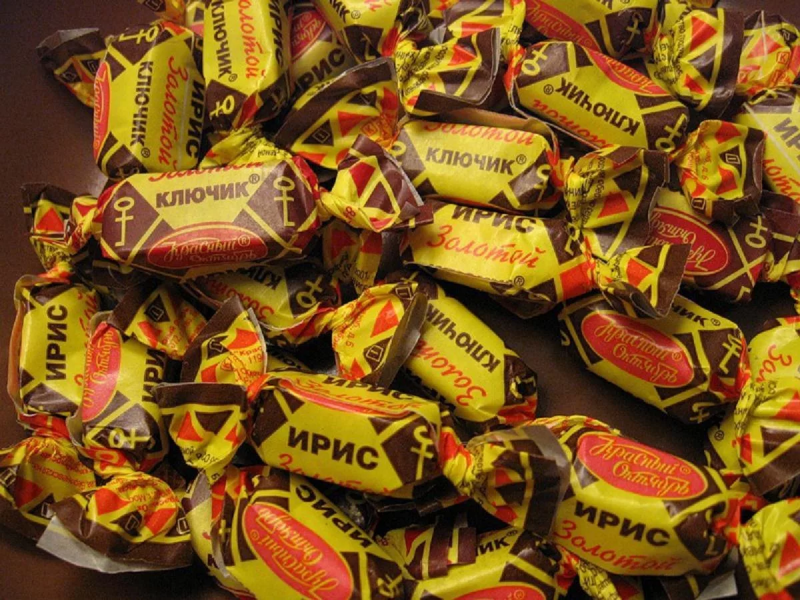 Советские конфеты соломка