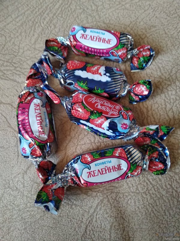 Обертки шоколадных конфет СССР