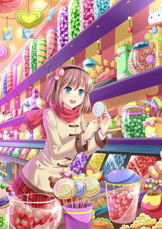 Магазин конфет