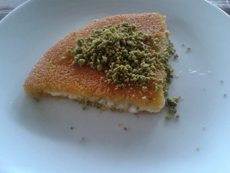 Турецкий десерт kunefe