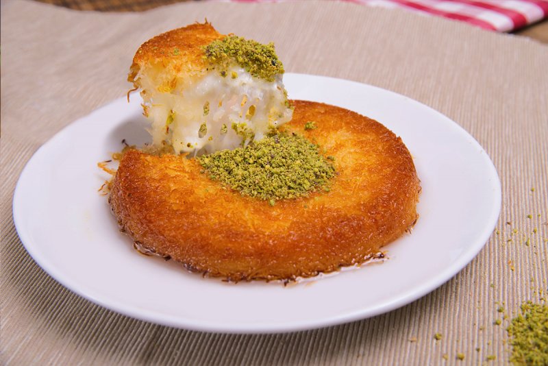 Турецкий десерт кюнефе