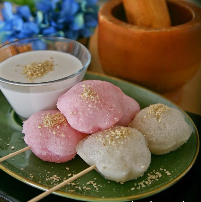 Вьетнамский десерт из рисовой муки