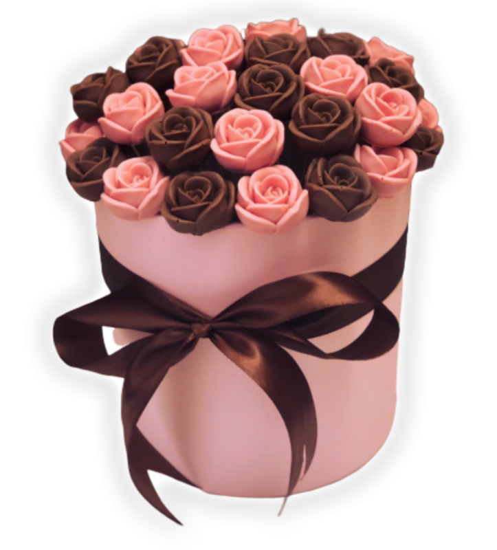 Букет из шоколадных роз