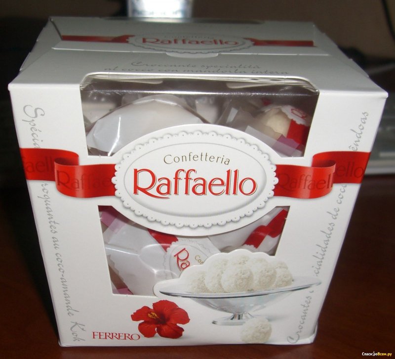 Коробка конфет Рафаэлло