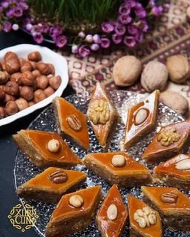 Азербайджанские сладости шекербура