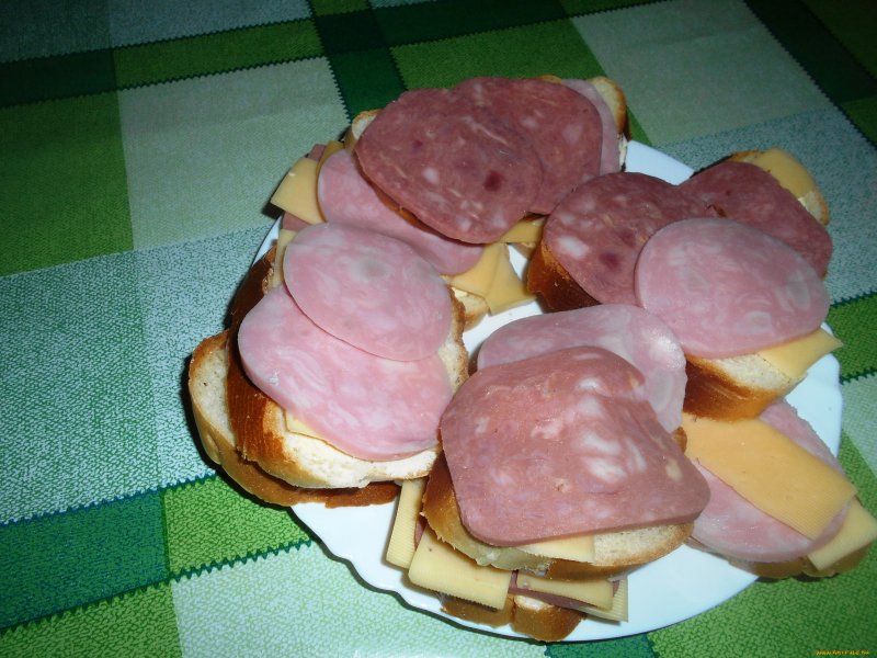 Открытые бутерброды