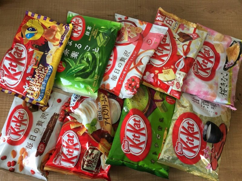Вкусняшки в Японии