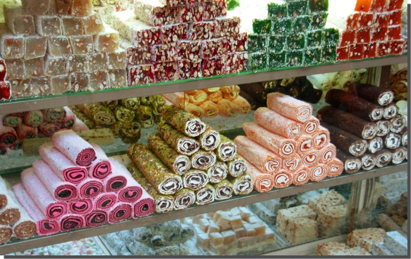Турецкие сладости в Турции