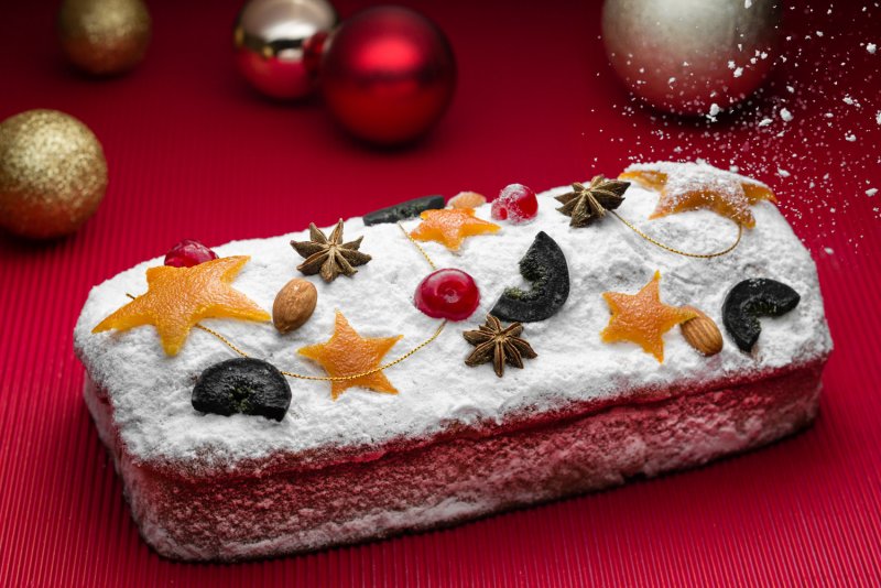 Декор Рождественского кекса