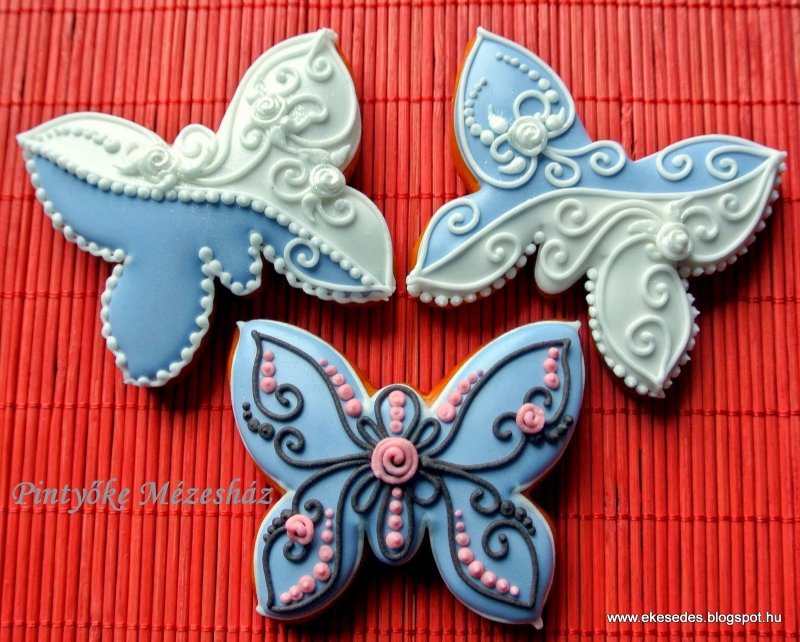 Имбирное печенье бабочка