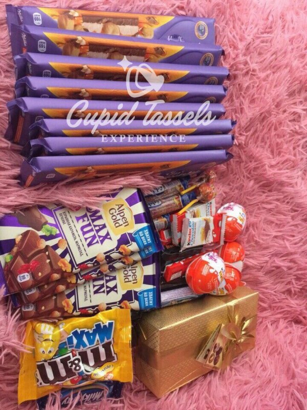 Подарок с шоколадками