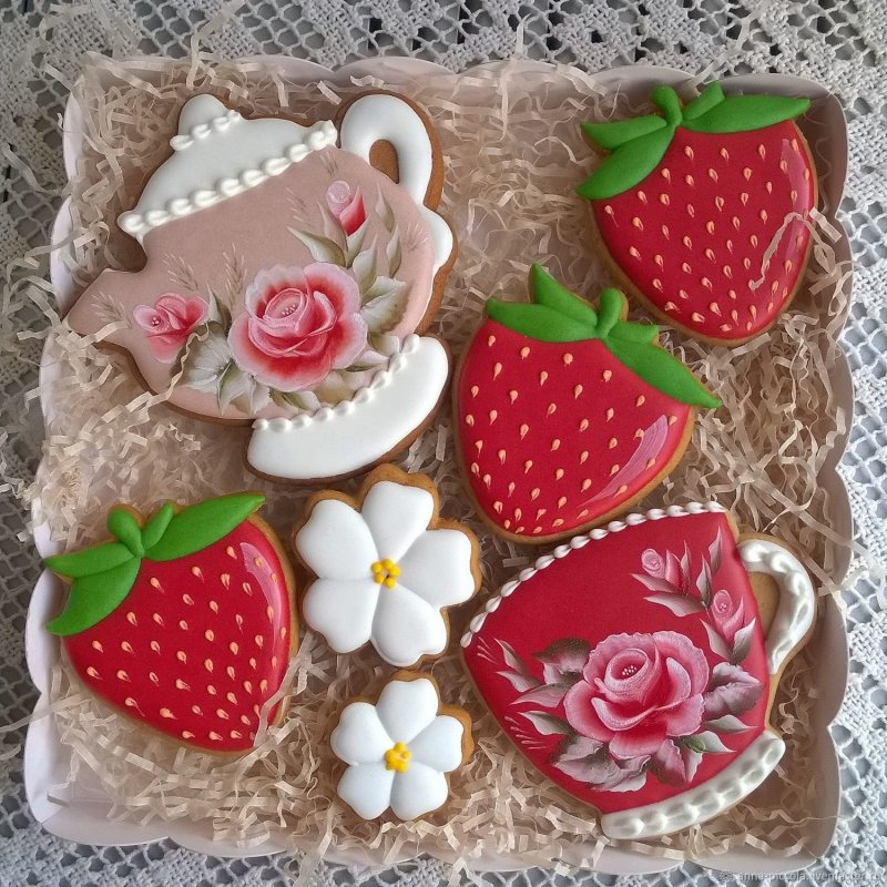Имбирное печенье на день рождения