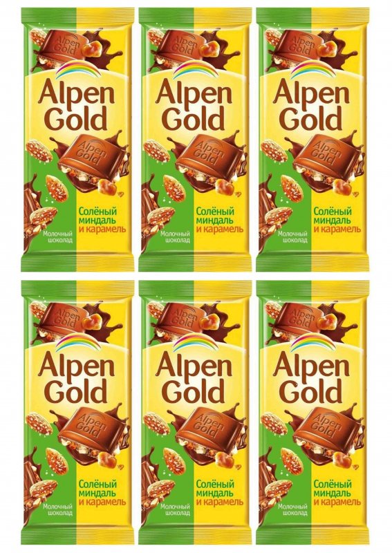 Новая шоколалка Алпен Гольд