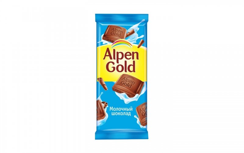 Шоколад Альпен Гольд 85г черника