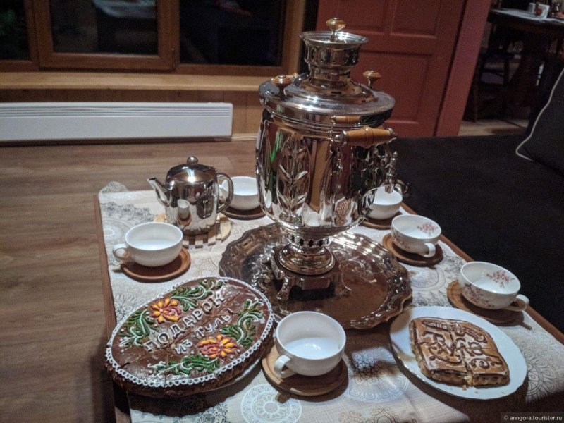 Чаепитие в музее Тульский пряник