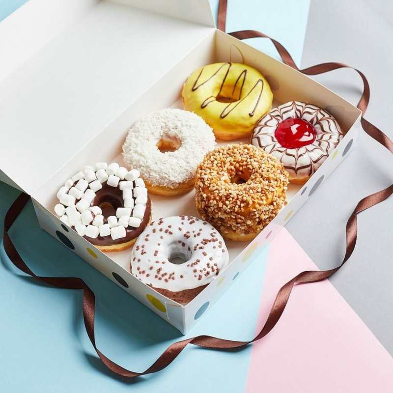 Коробка пончиков Dunkin Donuts