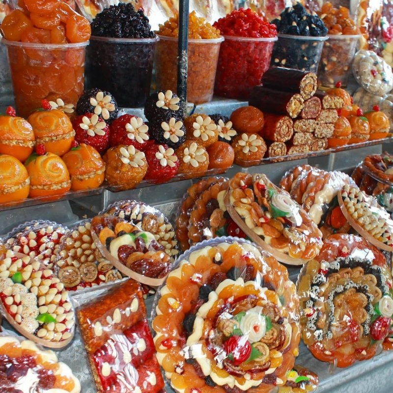 Узбекская сладость с кунжутом
