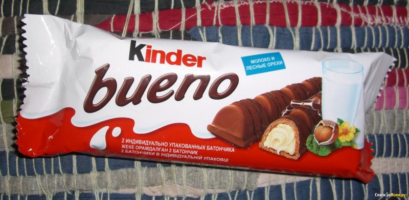 Шоколад (kinder Chocolate) 100 г 8 порций