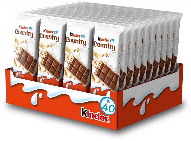 Шоколад kinder Chocolate с молочной начинкой 100г