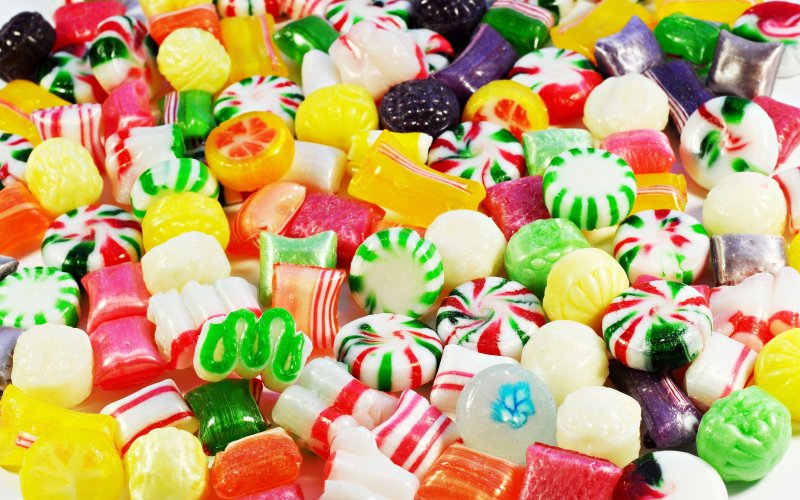 Разнообразные конфеты