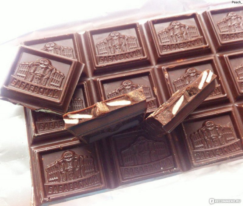 Советские шоколадные плитки