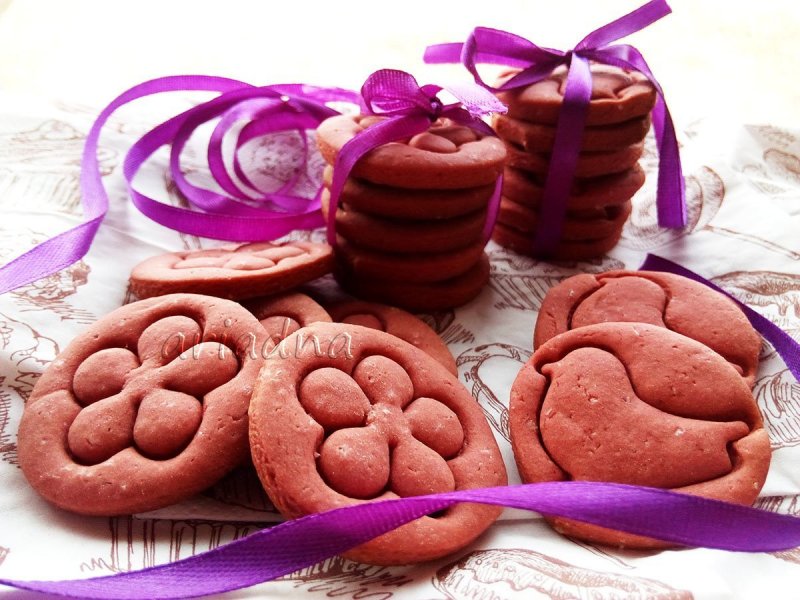Красивое печенье