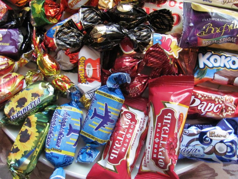 Roshen конфеты карамель