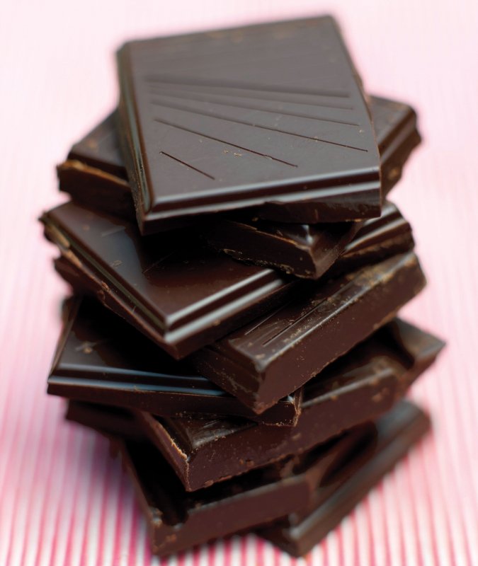 Черный Горький шоколад в плитках