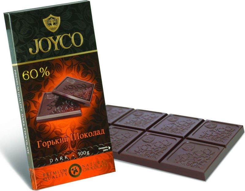 Натуральный темный шоколад