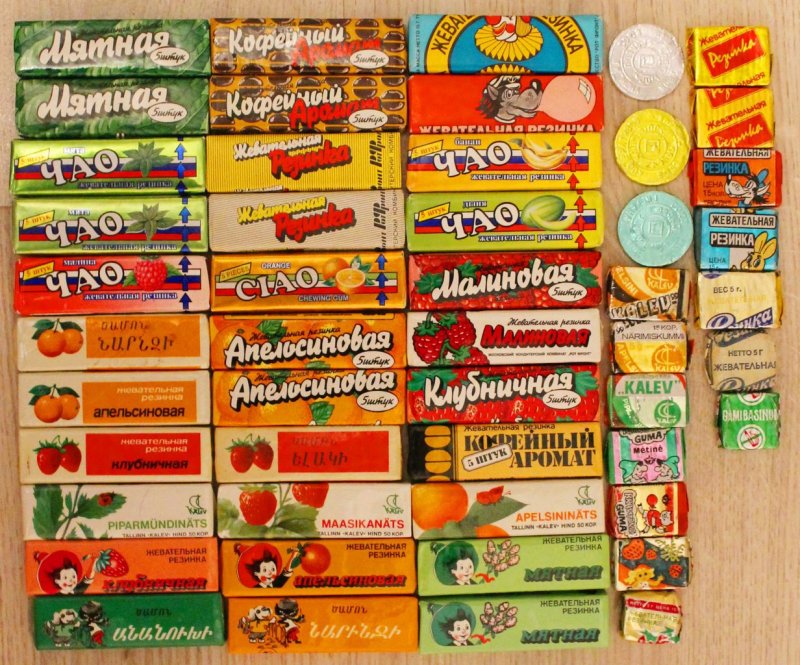 Советские конфеты с мармеладом