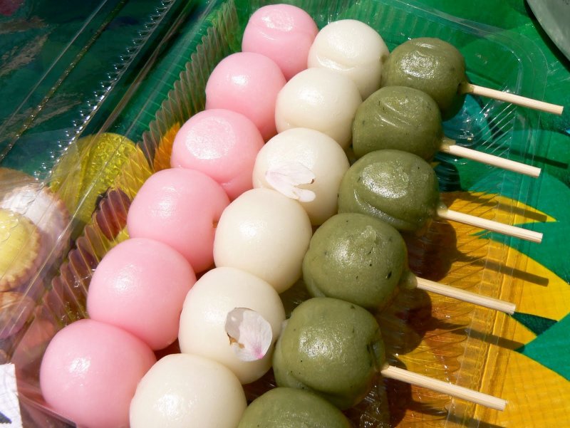 Коробка японских сладостей