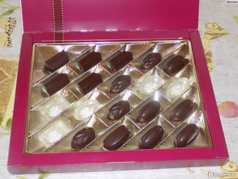 Советские конфеты в коробках ассорти