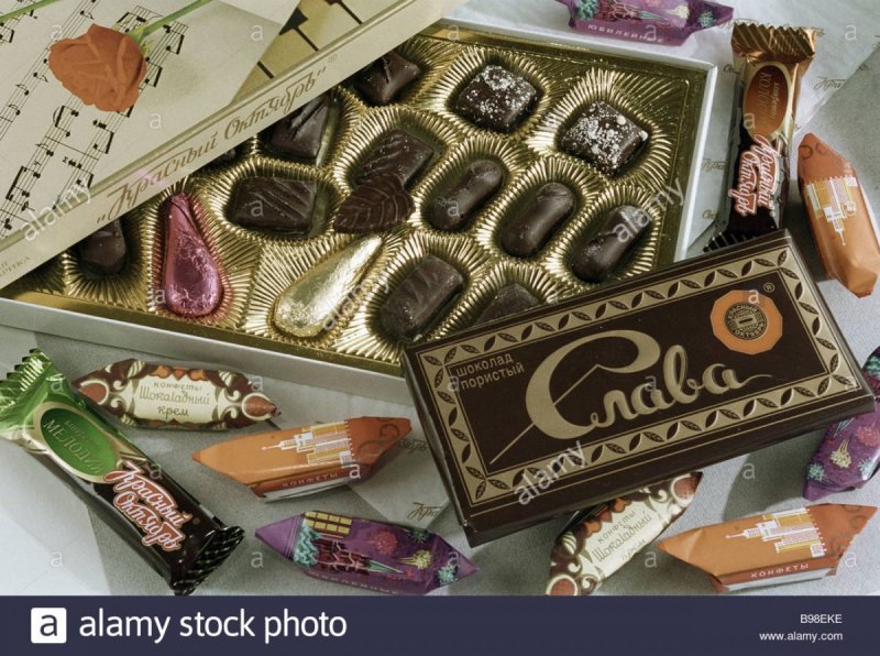Советские коробки конфет