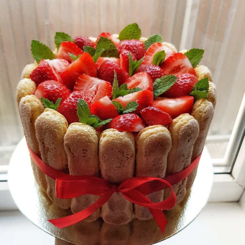 Торт тирамису в домашних на день рождения