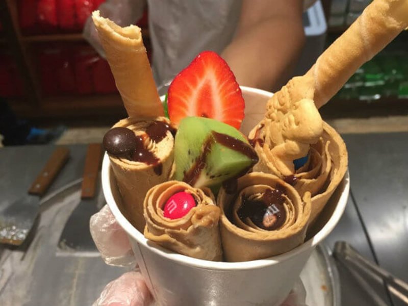 Тайское мороженое приготовление