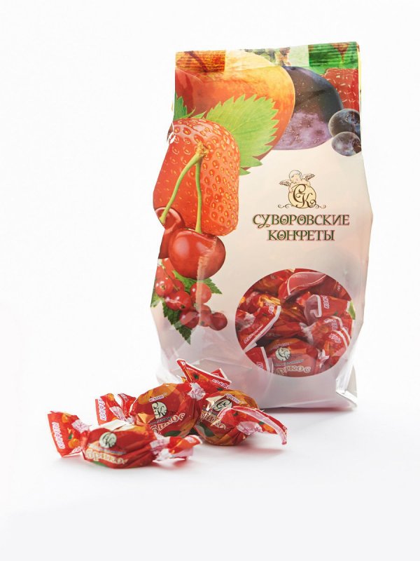 Суворовские конфеты ягоды и орехи