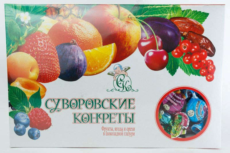Суворовские конфеты ассорти 400гр