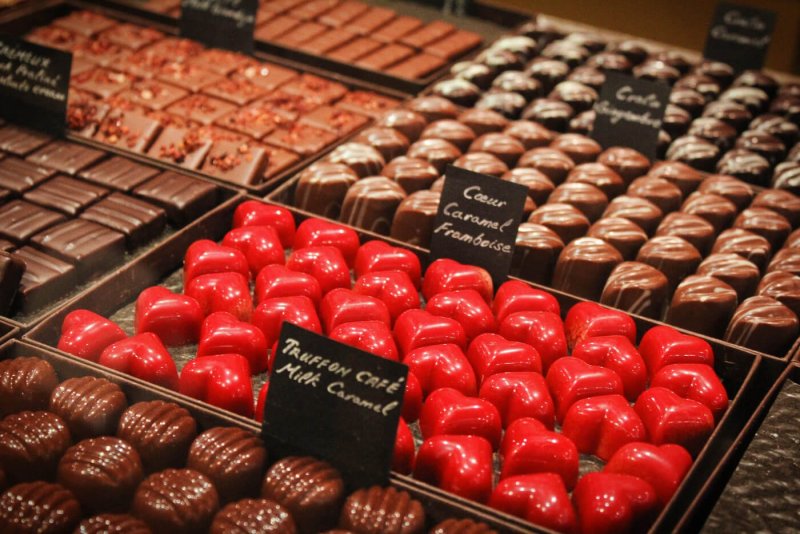 Шоколад пралине Бельгия