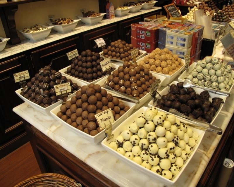 Бельгийские шоколадные конфеты