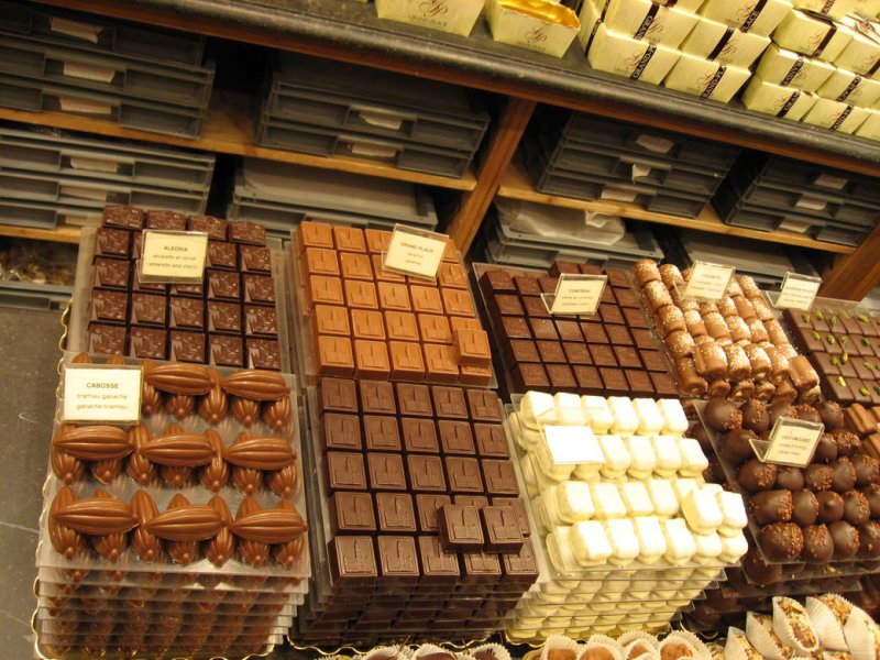 Шоколадный бутик бельгийский шоколад