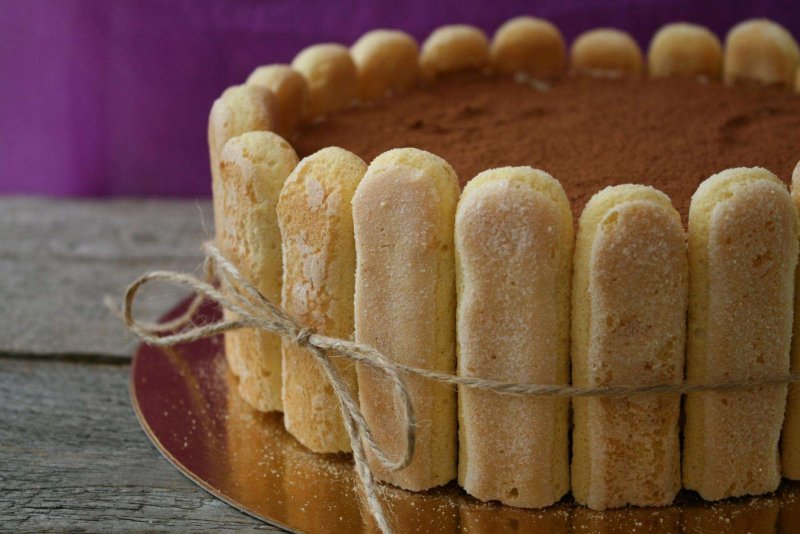 Десерт тирамису из печенья савоярди без выпечки