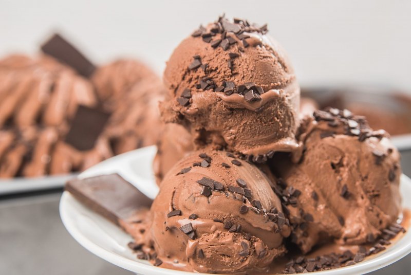 Мороженое пломбир шоколадный
