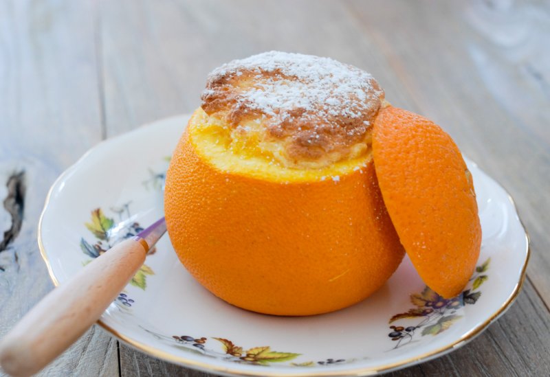 Десерт из апельсинов