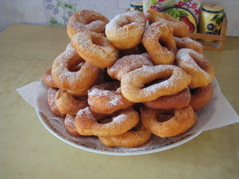 Творожные пончики от Юлии Высоцкой